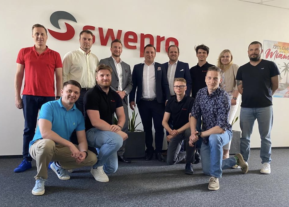 10-jähriges Firmenjubiläum am swepro Standort Polen