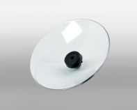 Safety platter - clear - for Air gun with 8mm nozzle